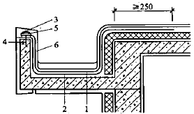 卷材或涂膜防水屋面檐沟