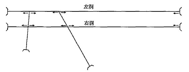 某公路隧道设计为双向四车道分离式隧道，沥青混凝土路面。隧道合