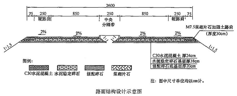 某施工单位在北方平原地区承建了一段长152km的双向四车道高