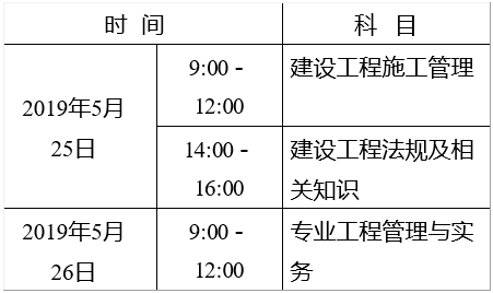 广西2019年二级建造师报名时间公布