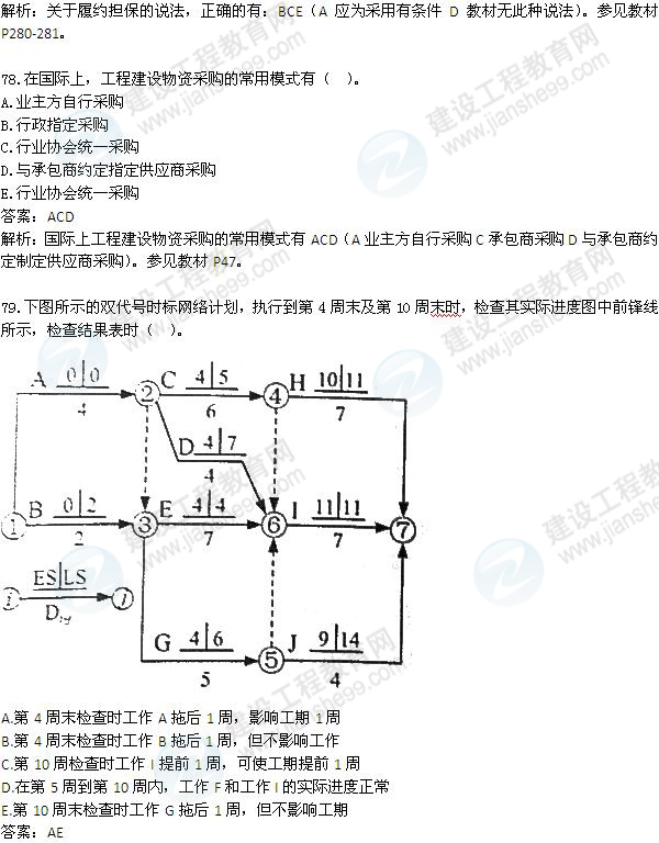 2012一级建造师《项目管理》试题及答案