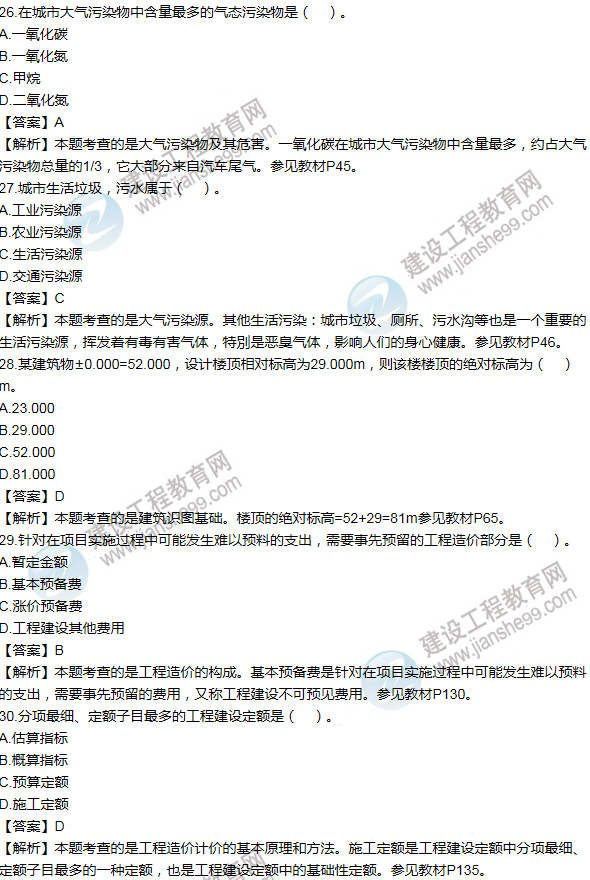 2016房估制度与政策(含相关知识)试题解析单选21-30